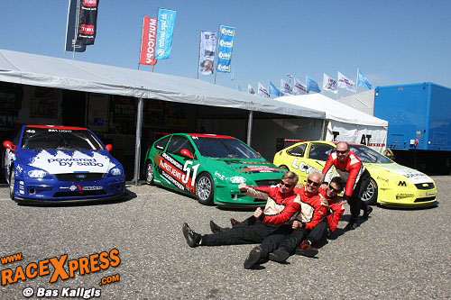 De succesvolle viermansbob van AT